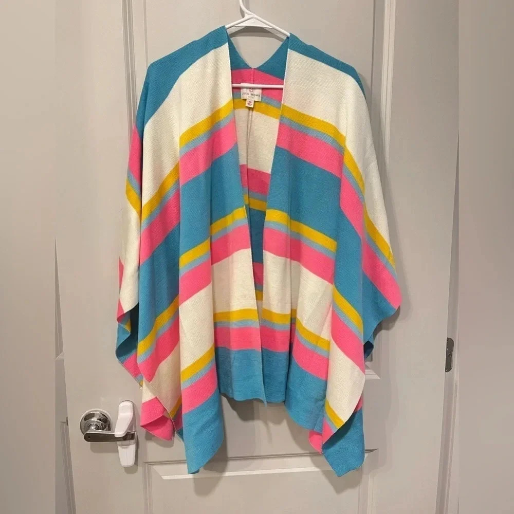 JB by Julie Brown Poncho Ruana Small